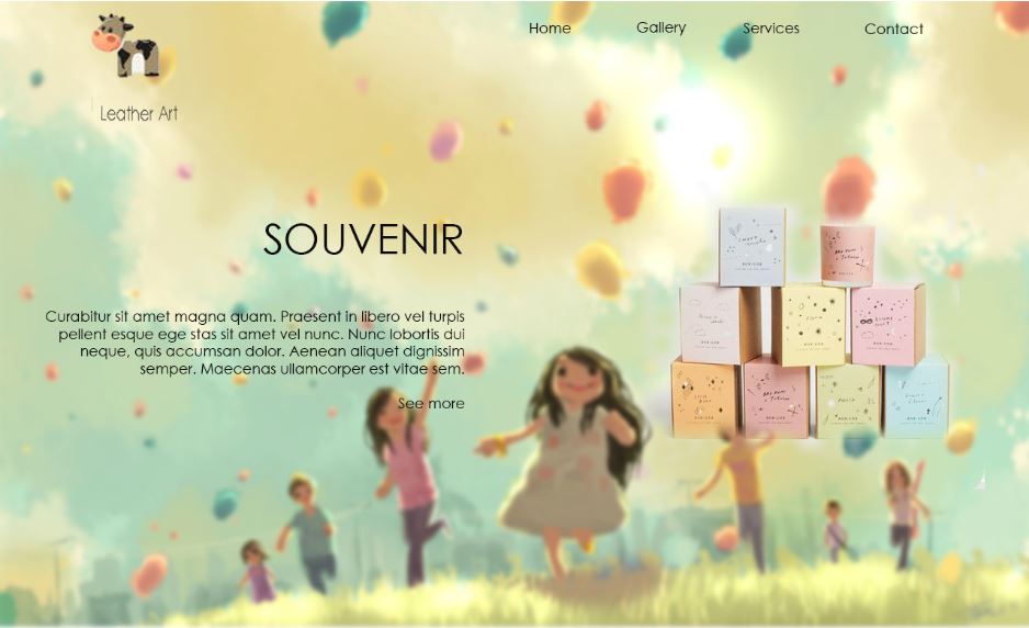 gift shop web design