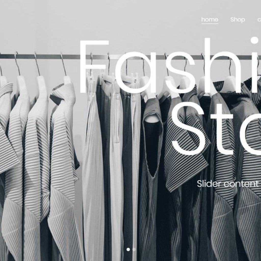 Fashion Store Wordpress Template